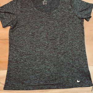 Nike Dri-Fit wick away t-shirt, black and grey 2, XL